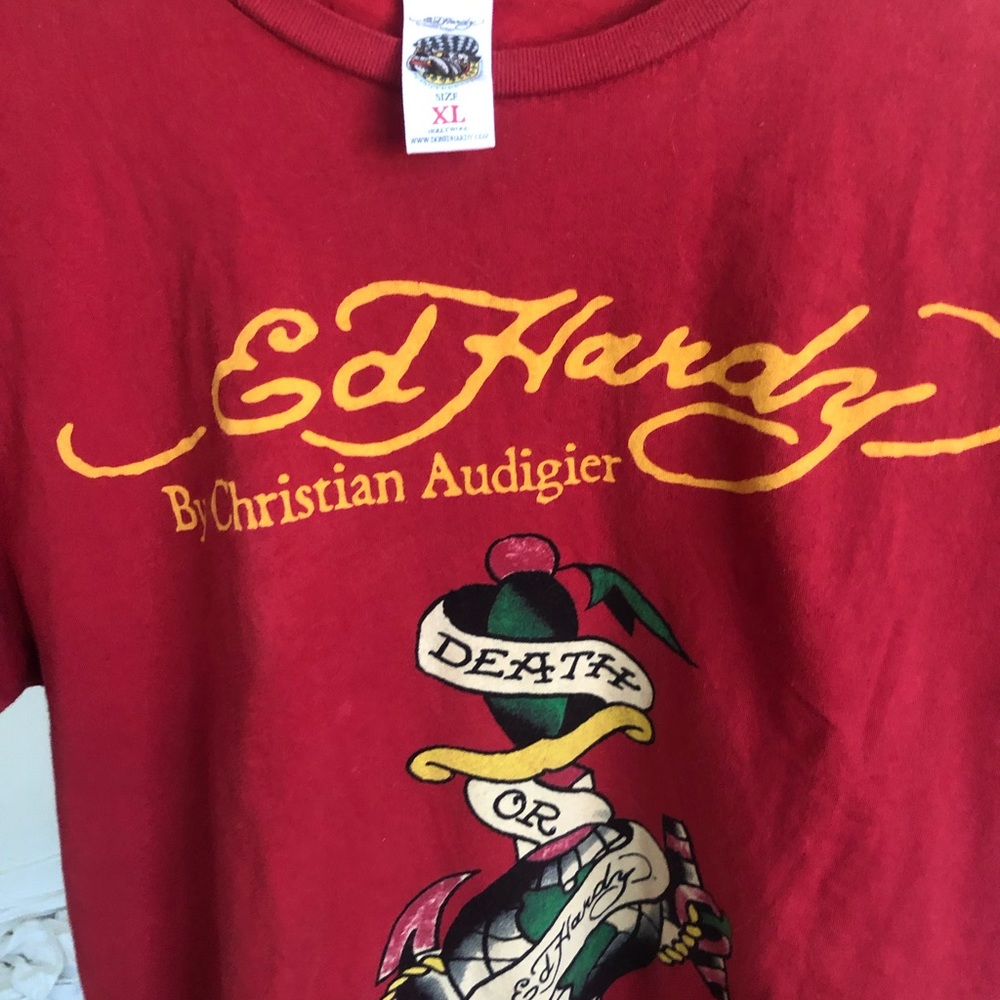 XL (or oversized Sm Med) ED HARDY Original T-shirt